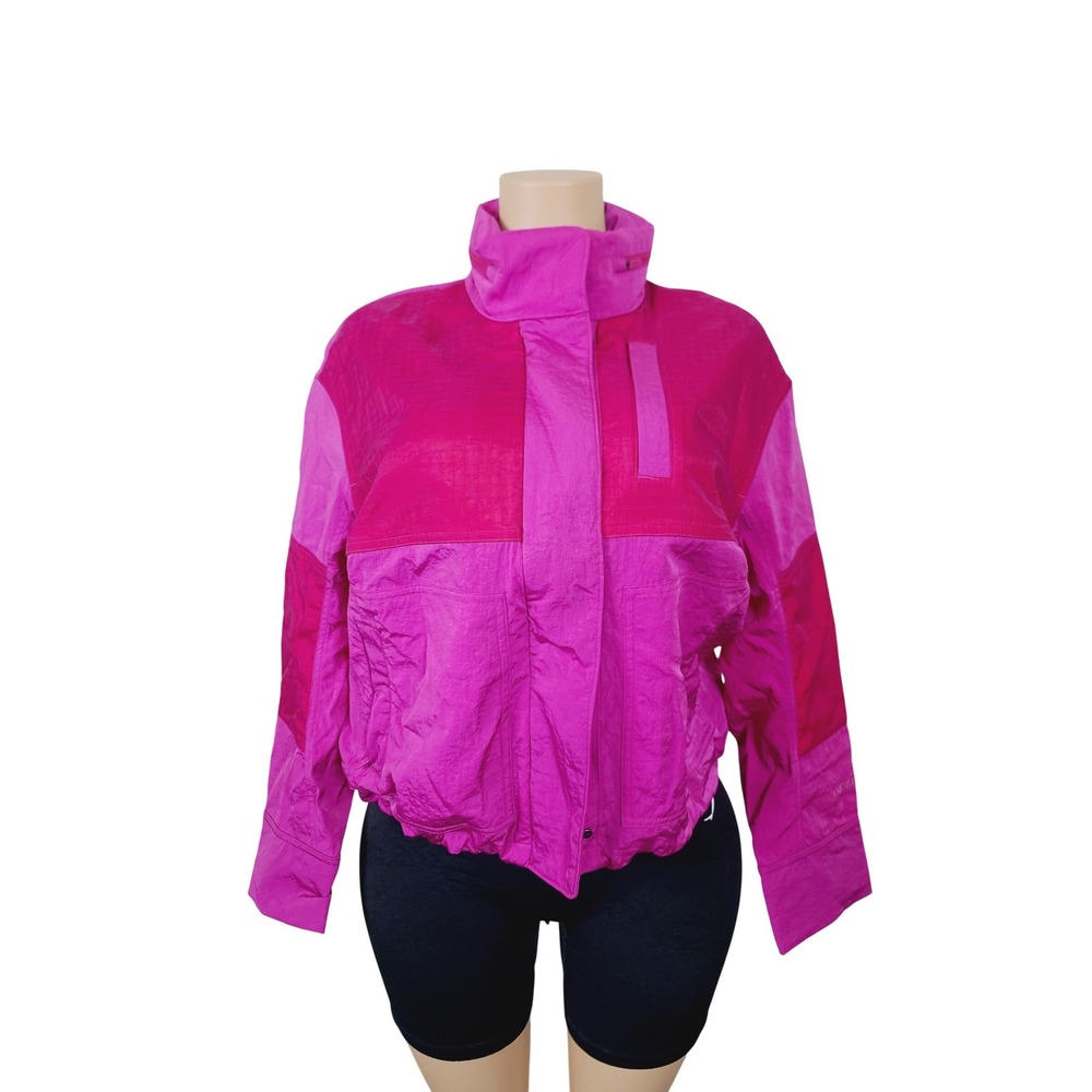 Lululemon Quilted design‎ for warmth Zip-up Jacket Hooded Women's Size 4 Pink.